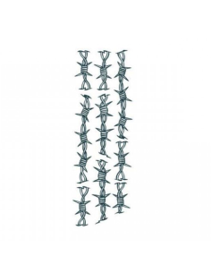 Tattooed Now! Prison Barbwire