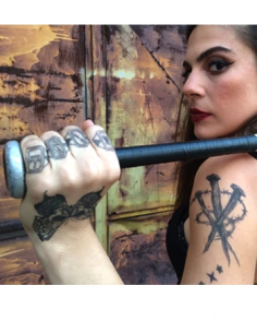 tattooed-now-three-nails-with-barbwire 2
