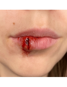 LIPCUT WOUND - PROSTHETIC FX FLAT MOULD 2