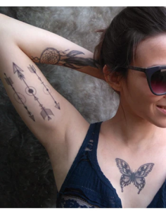 Tattooed Now! - Arrow Geometric Set 2
