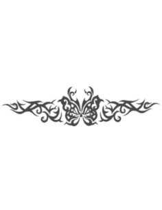 Tattooed Now! - Tribal Butterfly