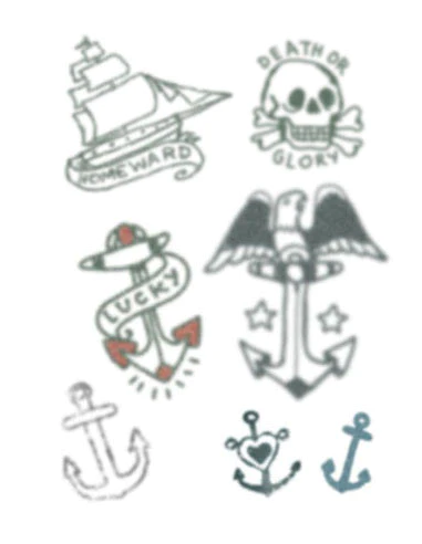 Tattooed Now! - Small Sailor Set