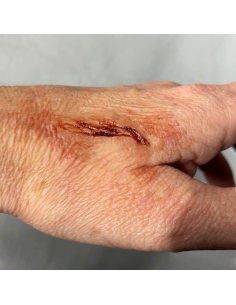 TORN WOUND (M) Medium - PROSTHETIC FX FLAT MOULD 2