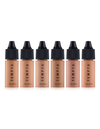 TEMPTU Perfect Canvas Airbrush Foundation 6-pack Light/Medium