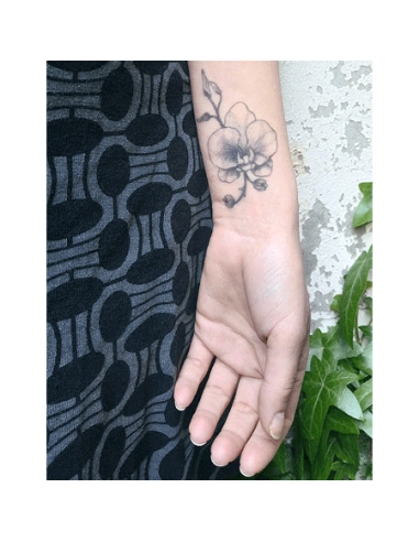 Tattooed Now! Orchid Flower Tattoo