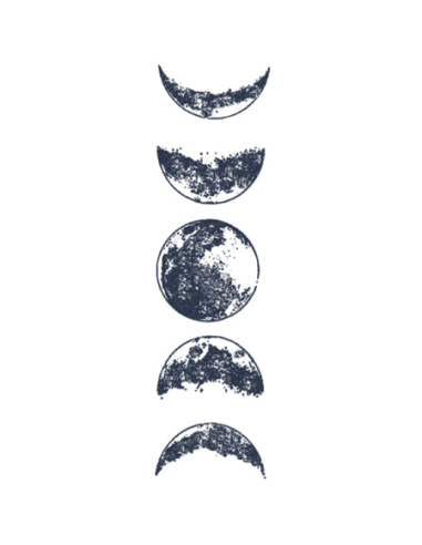 Tattooed Now! Moon Phases Tattoo