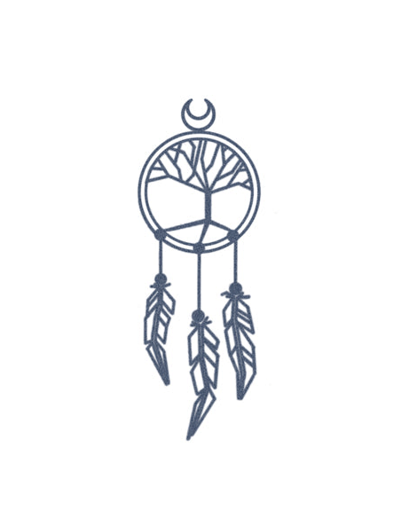 Tattooed Now! Geometric DreamCatcher Tattoo