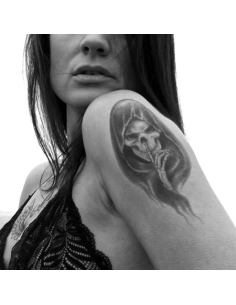 Tattooed Now! Messenger of Death Tattoo 2